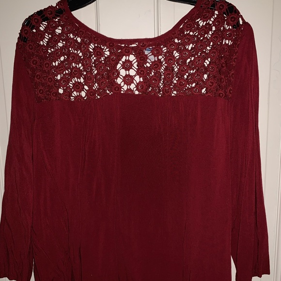 Red Longsleeve Shirt - Picture 2 of 4